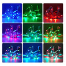 Fita Led Rgb 3528 Rolo 5m Com Controle Economica