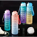 Garrafa de Água Squeeze Com 3d+2d Adesivos  2000ML