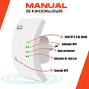 Repetidor Amplificador De Sinal Wifi 600mbps Ultra Rápido sinal forte