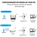 Repetidor Amplificador De Sinal Wifi 600mbps Ultra Rápido sinal forte