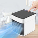 Mini Ar Condicionado Portátil Cooler Refrigelador Climatizador Luz Led USB