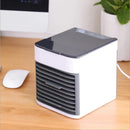Mini Ar Condicionado Portátil Cooler Refrigelador Climatizador Luz Led USB