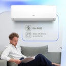 Ar Condicionado Split HQ Hi Wall 9.000 BTU/h Frio Monofásico Branco  - 220V