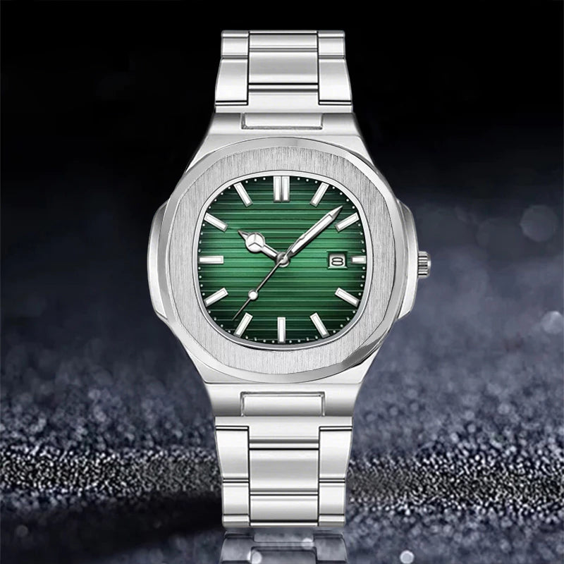 Relógios Masculinos Fashion: Designs Luxuosos para Estudantes, Cores Modernas para Uso Empresarial.